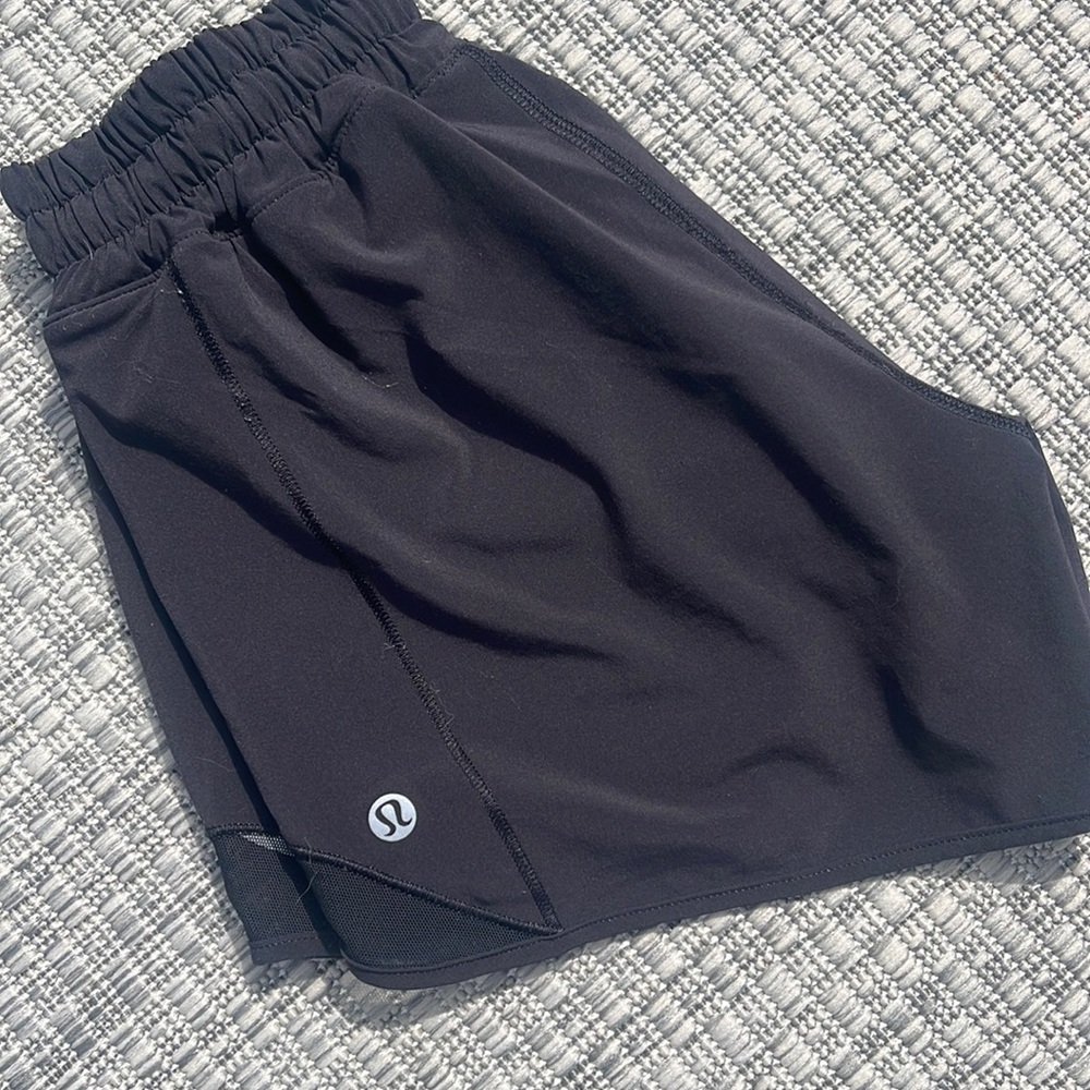 LULULEMON BLACK SHORTS